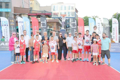 FATSA’DA SOKAK BASKETBOLU HEYECANI YAŞANDI