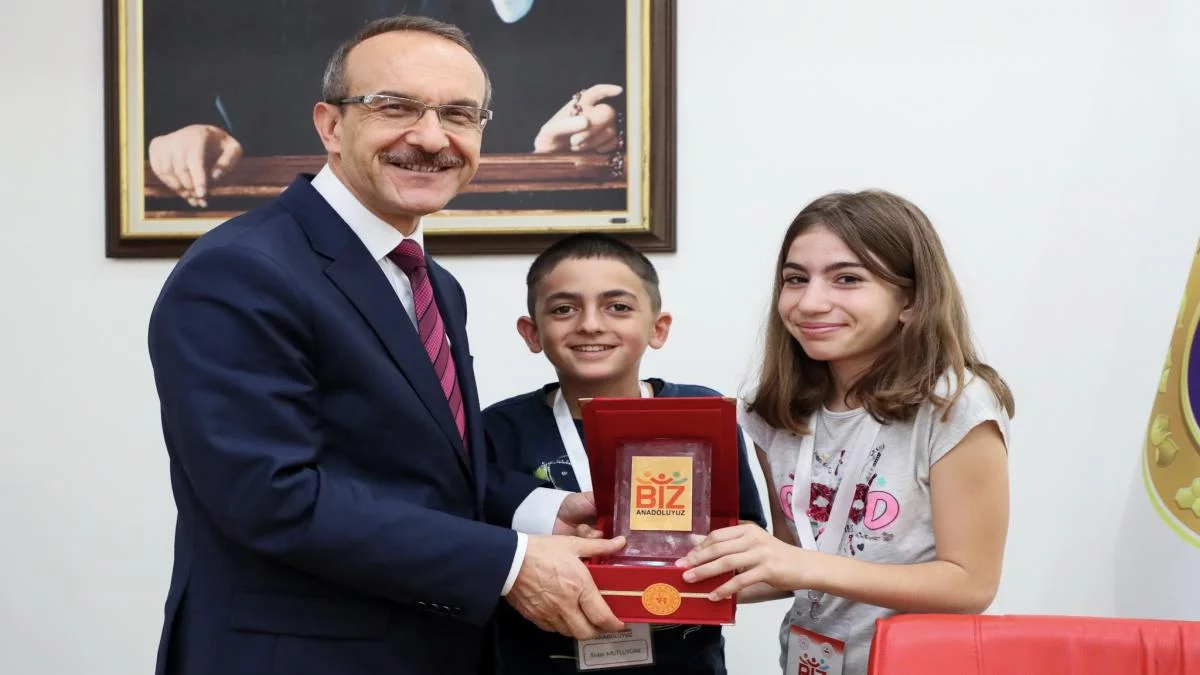 Vali Yavuz, Tunceli’den Çocukları Ağırladı